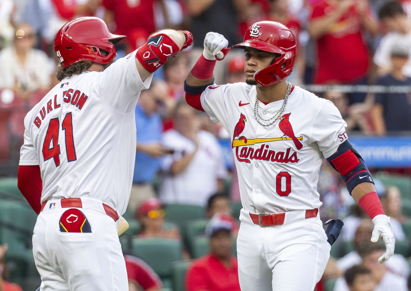 The 51黑料 Cardinals face the Texas Rangers